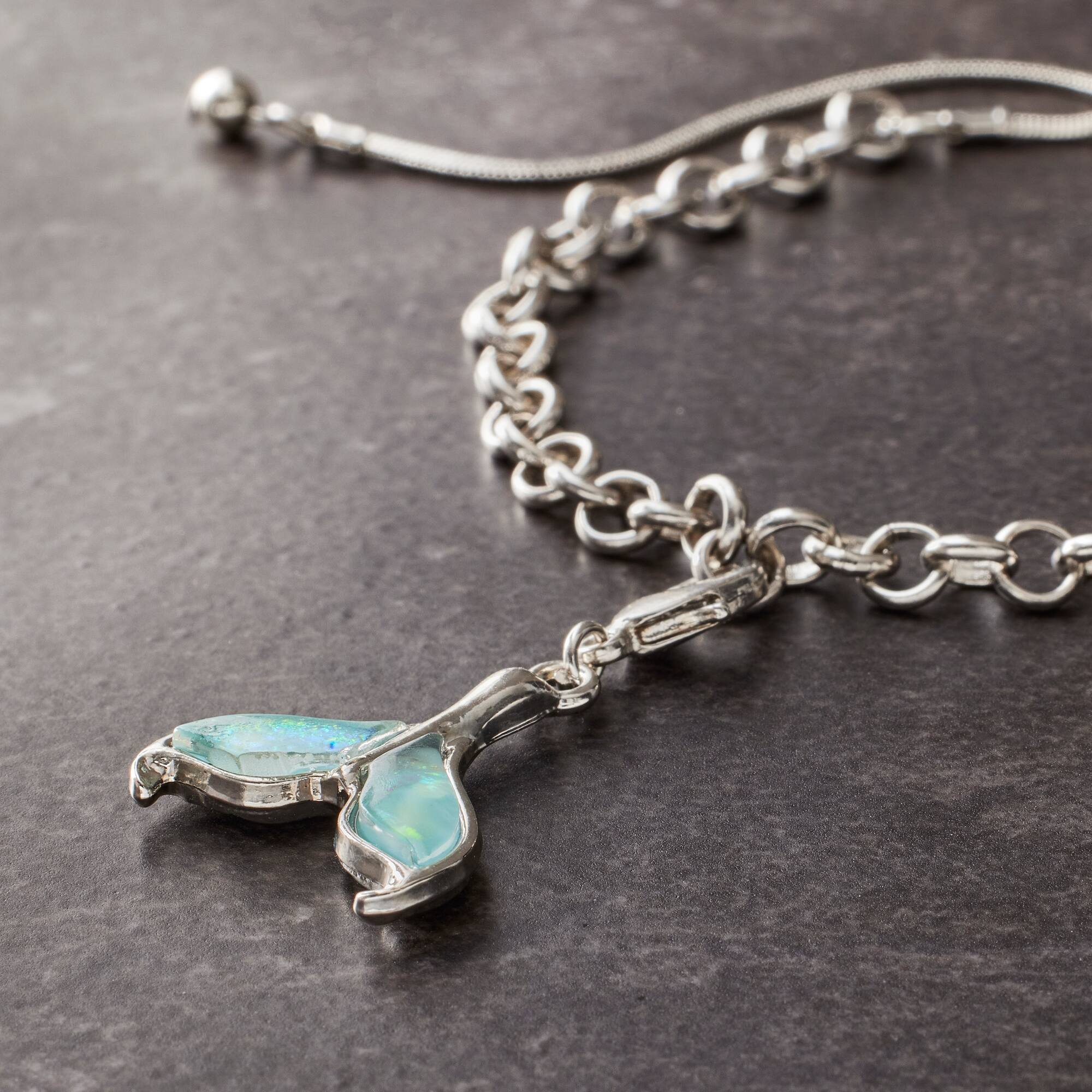 12 Pack: Charmalong™ Rhodium Mermaid Charm by Bead Landing™